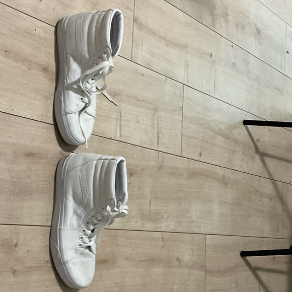 Vans White High-Top Sneakers - Picture 5 of 8